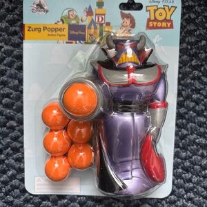 Disney Toy Story Zurg Popper Action Figure - Purple and Orange